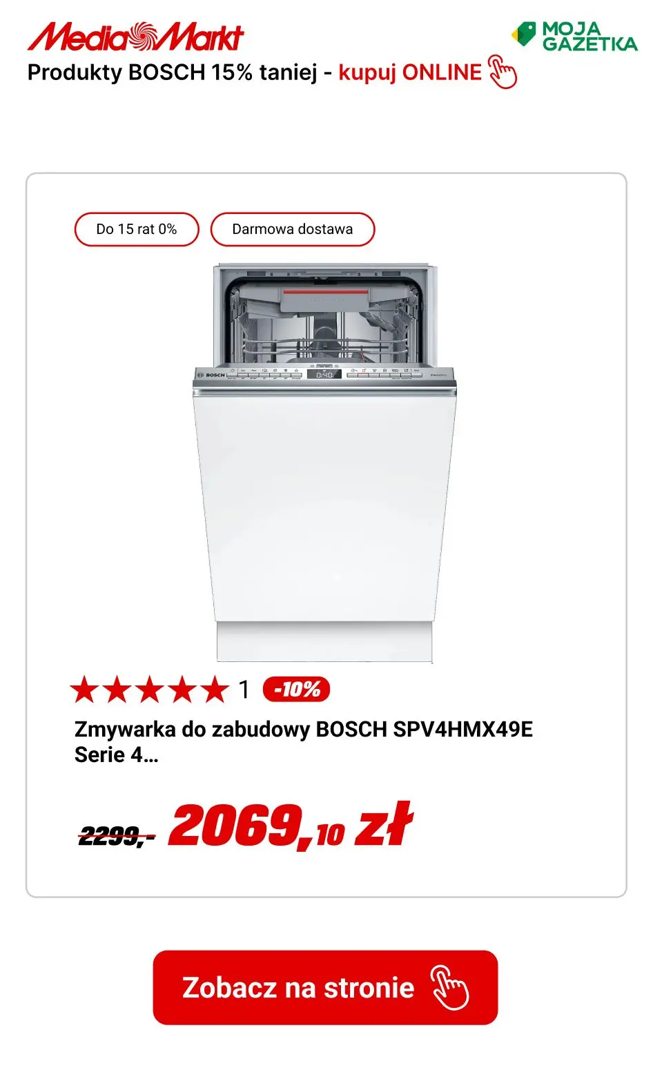 gazetka promocyjna Media Markt Marka BOSH do -15% TANIEJ!! - Strona 13