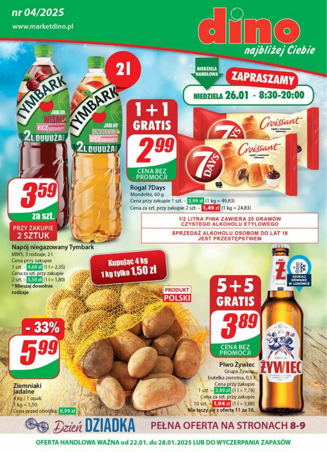 gazetka promocyjna dino  - Strona 1