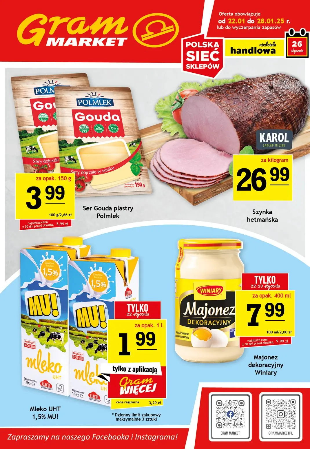 gazetka promocyjna Gram Market  - Strona 1