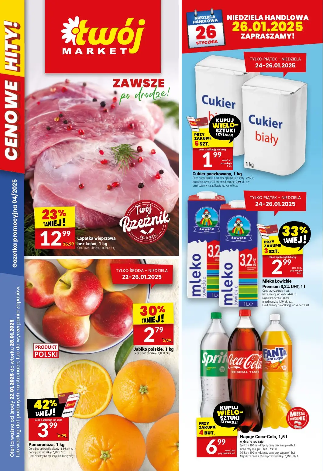 gazetka promocyjna Twój Market  - Strona 1