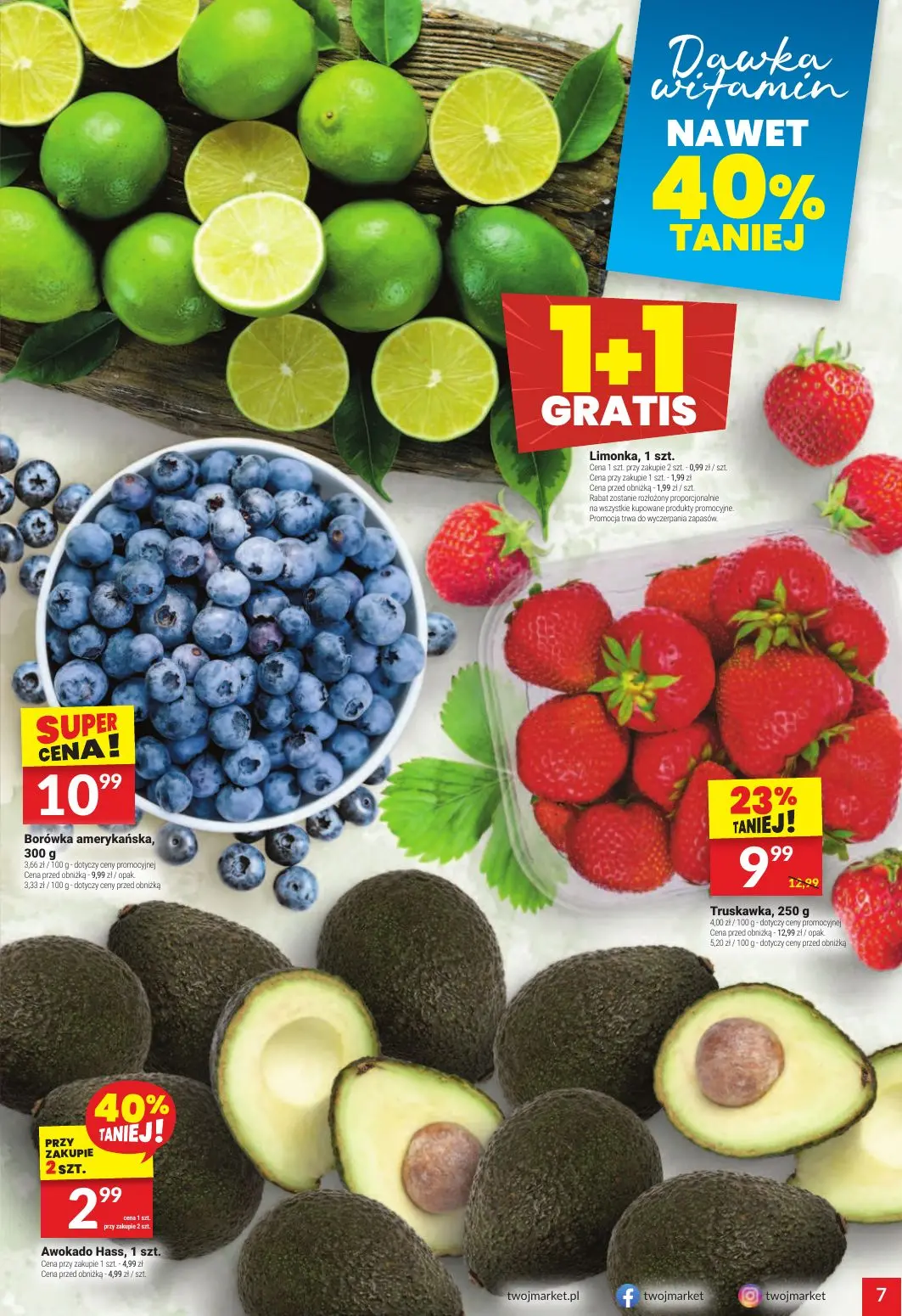 gazetka promocyjna Twój Market  - Strona 7