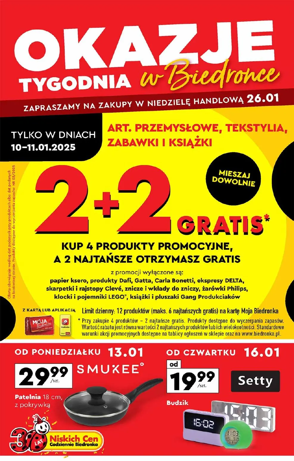 gazetka promocyjna Biedronka Okazje tygodnia - Strona 1