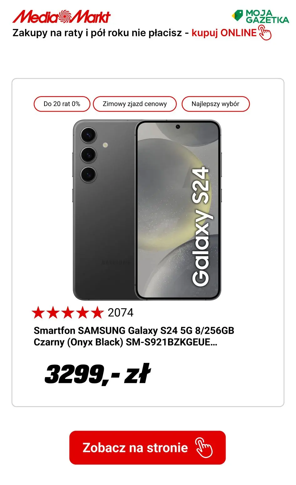 gazetka promocyjna Media Markt Do 50 rat 0% i pó roku nie pacisz!! - Strona 10