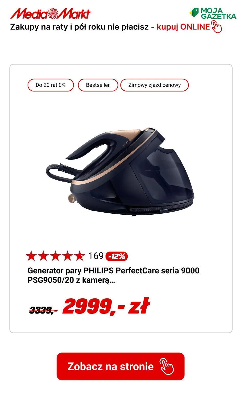 gazetka promocyjna Media Markt Do 50 rat 0% i pó roku nie pacisz!! - Strona 14