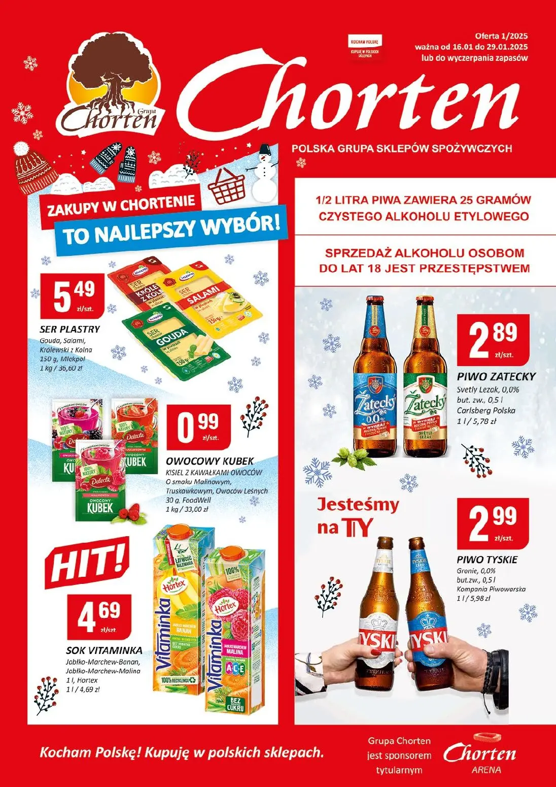 gazetka promocyjna Chorten Radom - minimarket - Strona 1