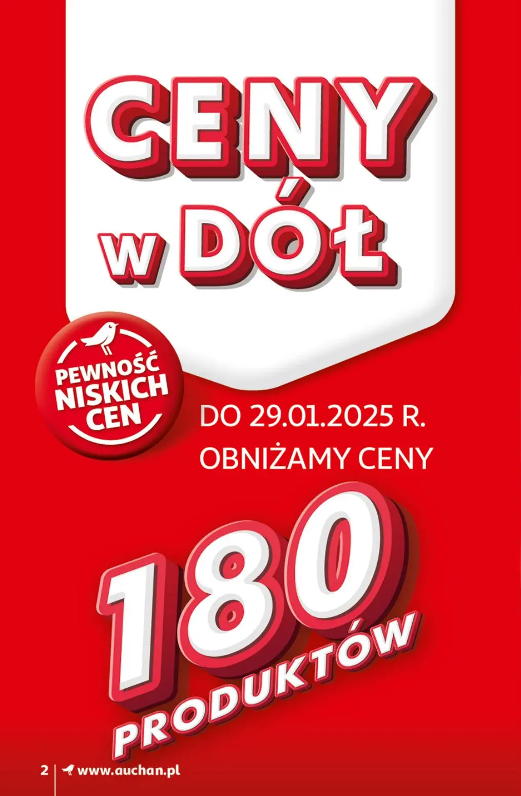 gazetka promocyjna Auchan Supermarket Ceny w dół - Strona 2