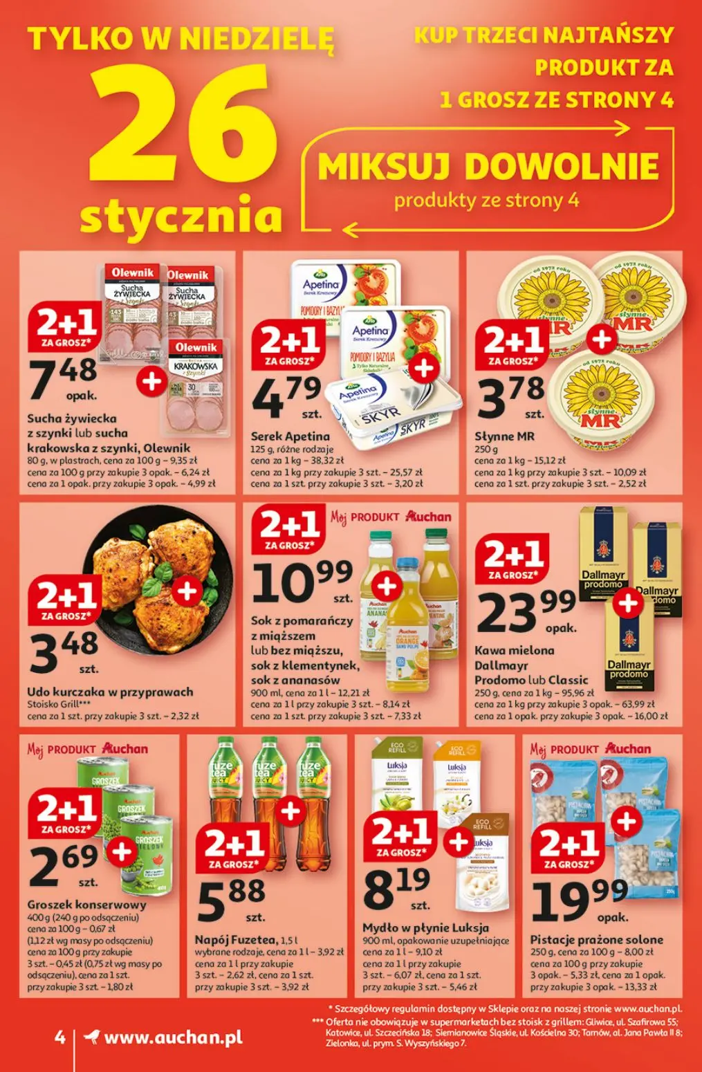 gazetka promocyjna Auchan Supermarket Ceny w dół - Strona 4