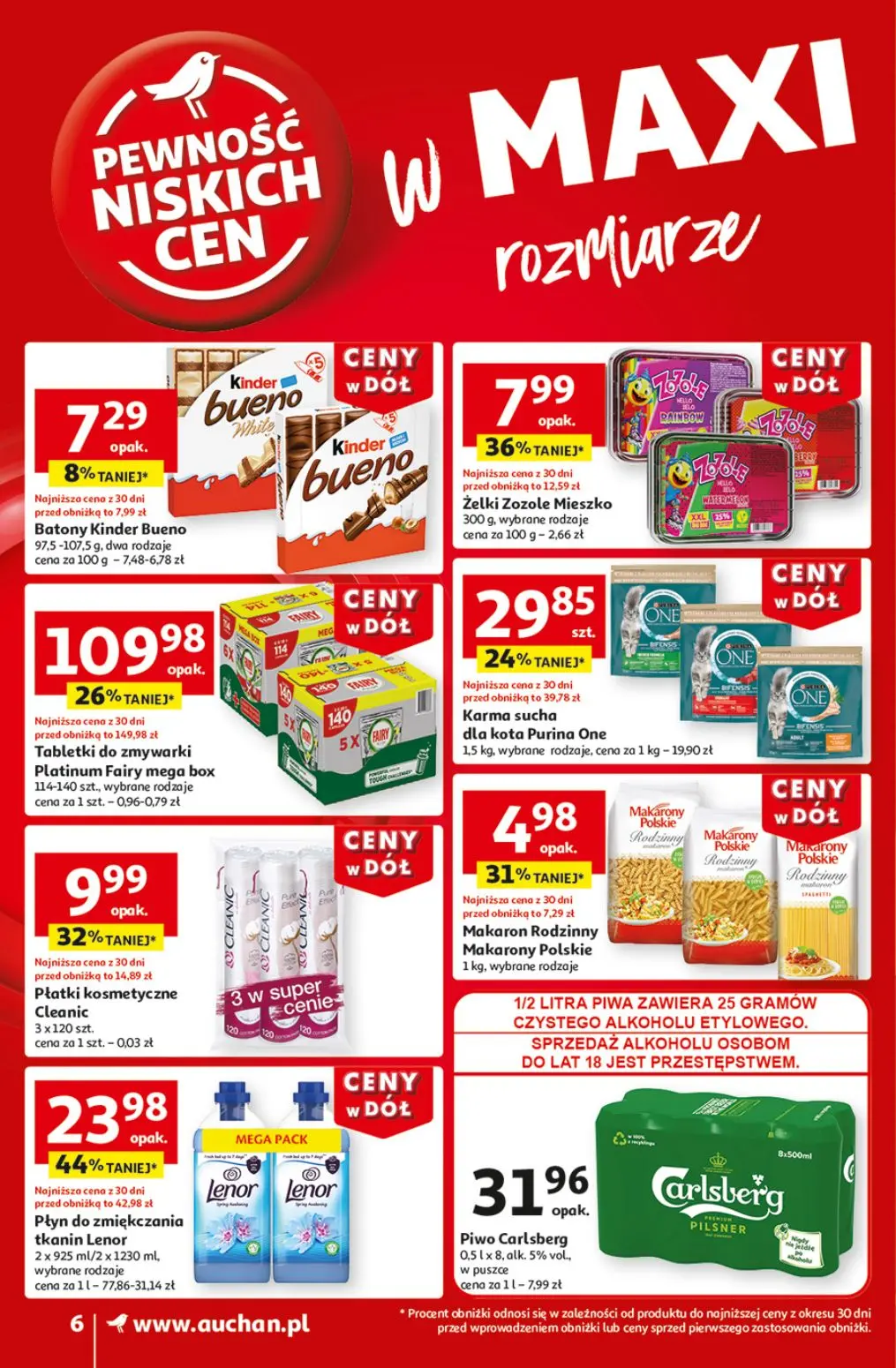 gazetka promocyjna Auchan Supermarket Ceny w dół - Strona 8