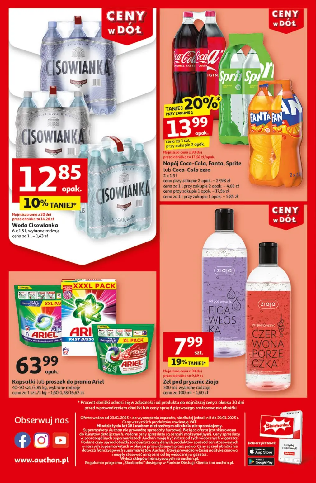 gazetka promocyjna Auchan Supermarket Ceny w dół - Strona 14