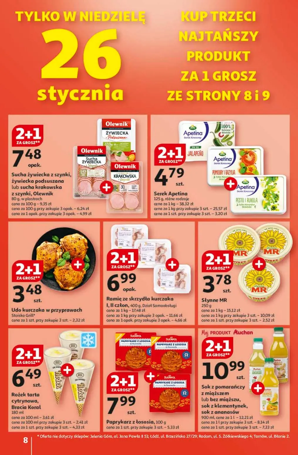 gazetka promocyjna Auchan Ceny w dół - Strona 8