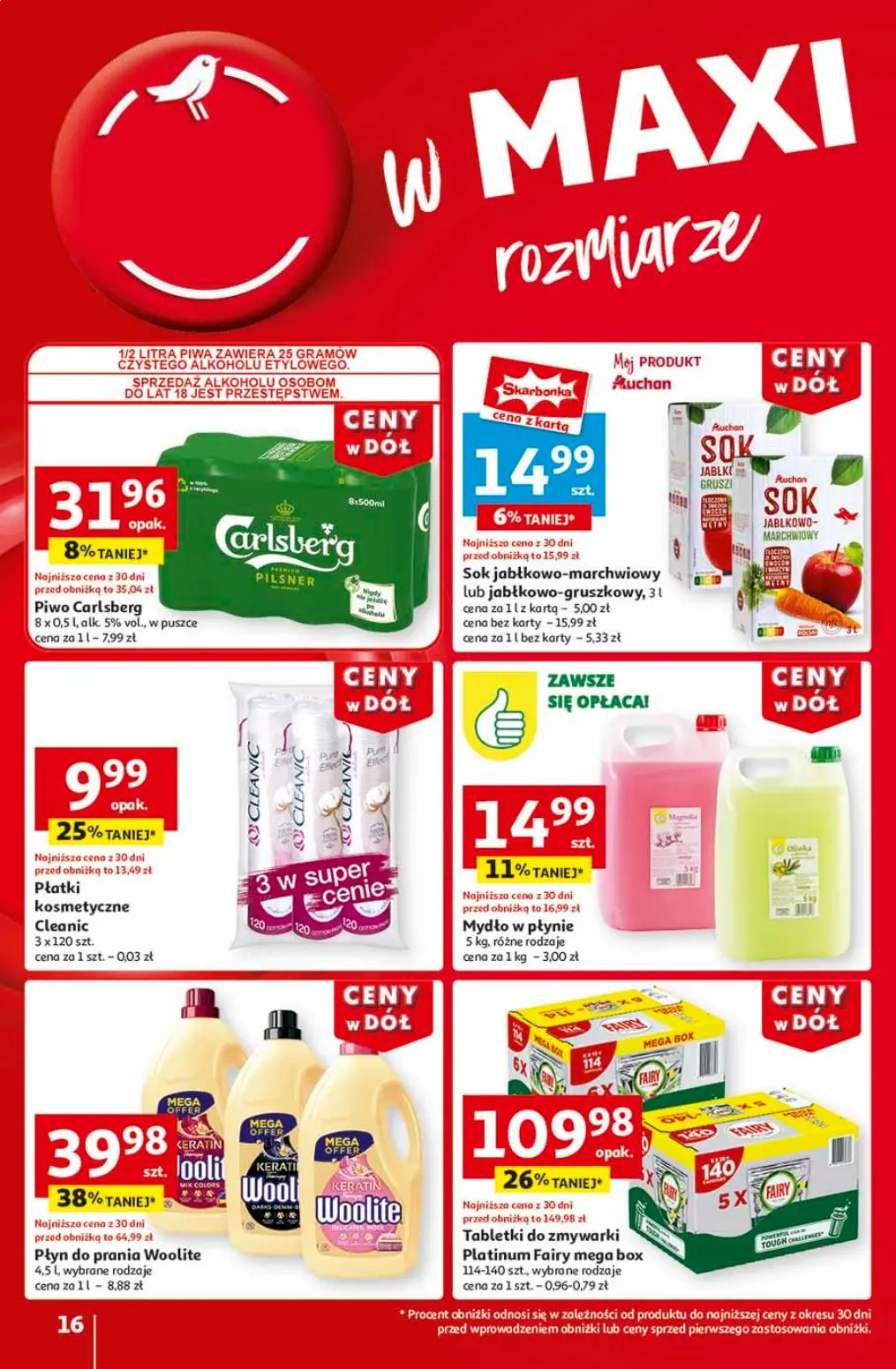 gazetka promocyjna Auchan Ceny w dół - Strona 18