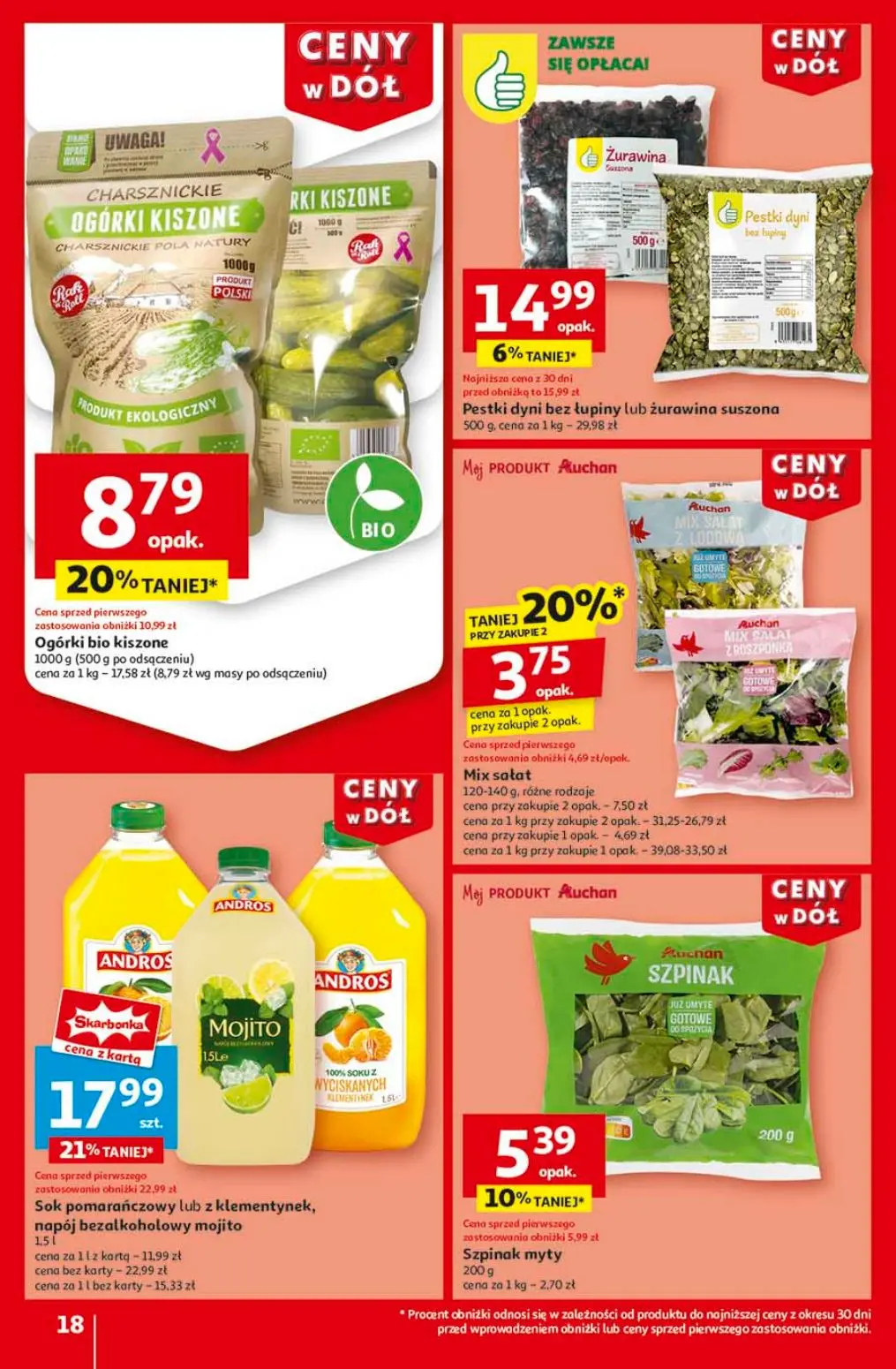 gazetka promocyjna Auchan Ceny w dół - Strona 20