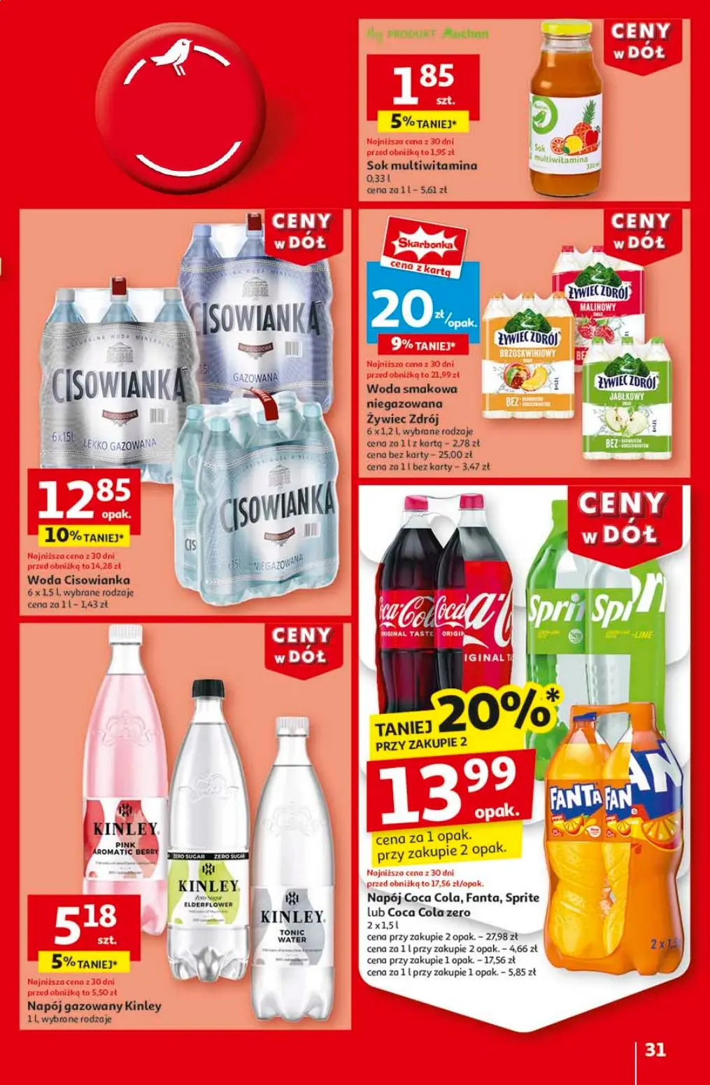 gazetka promocyjna Auchan Ceny w dół - Strona 33