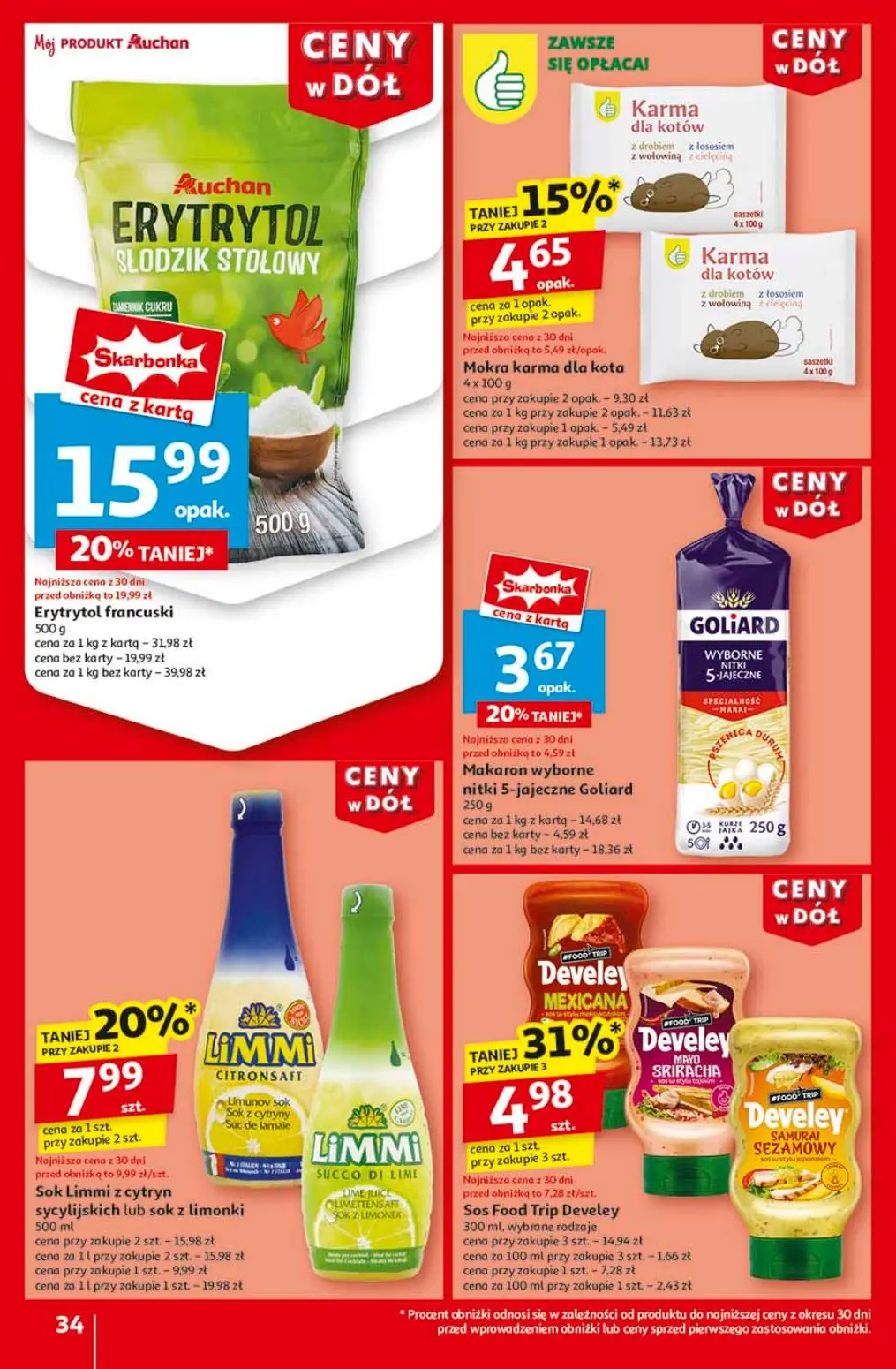 gazetka promocyjna Auchan Ceny w dół - Strona 36