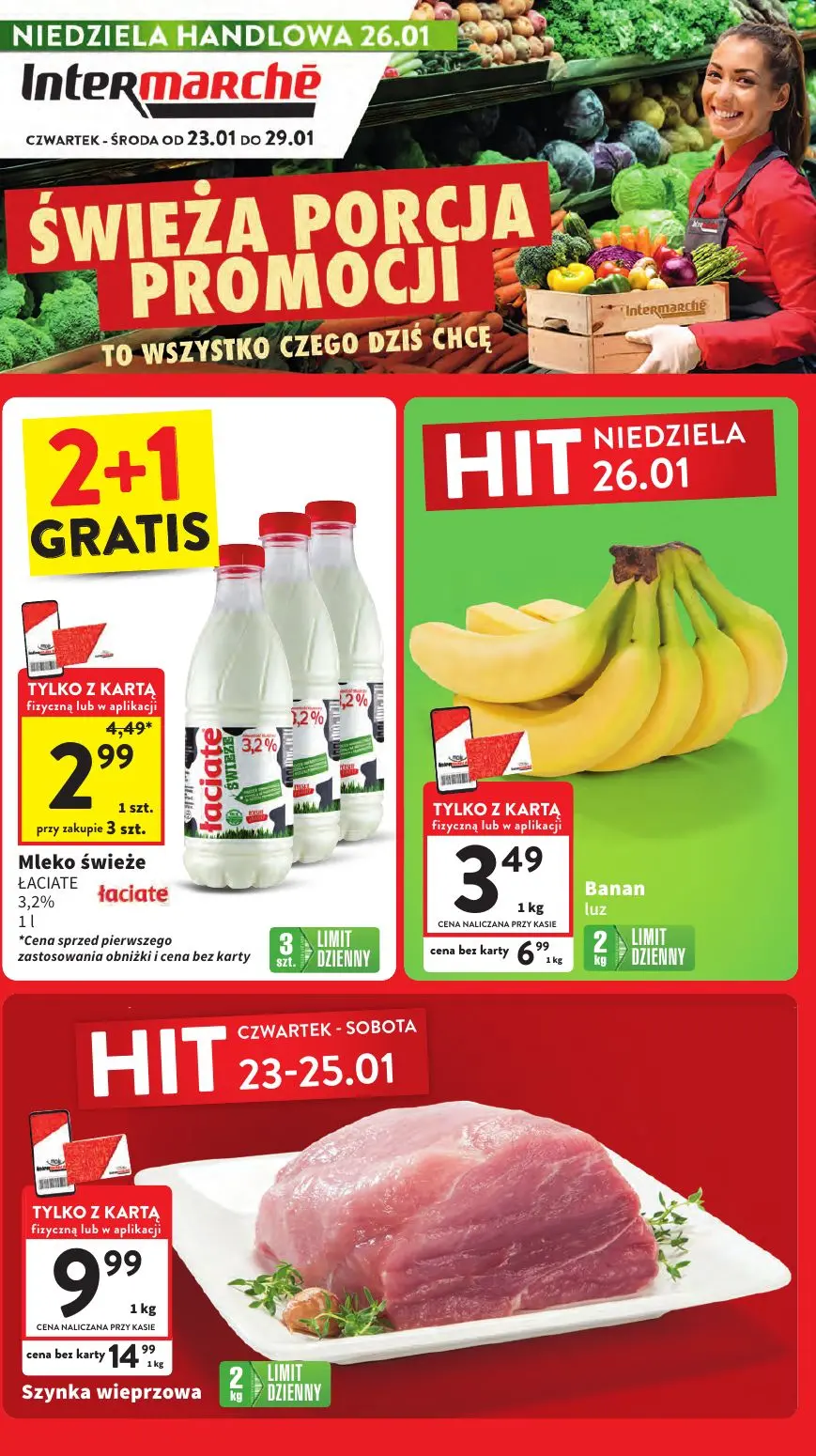 gazetka promocyjna Intermarche Świeża porcja promocji - Strona 1