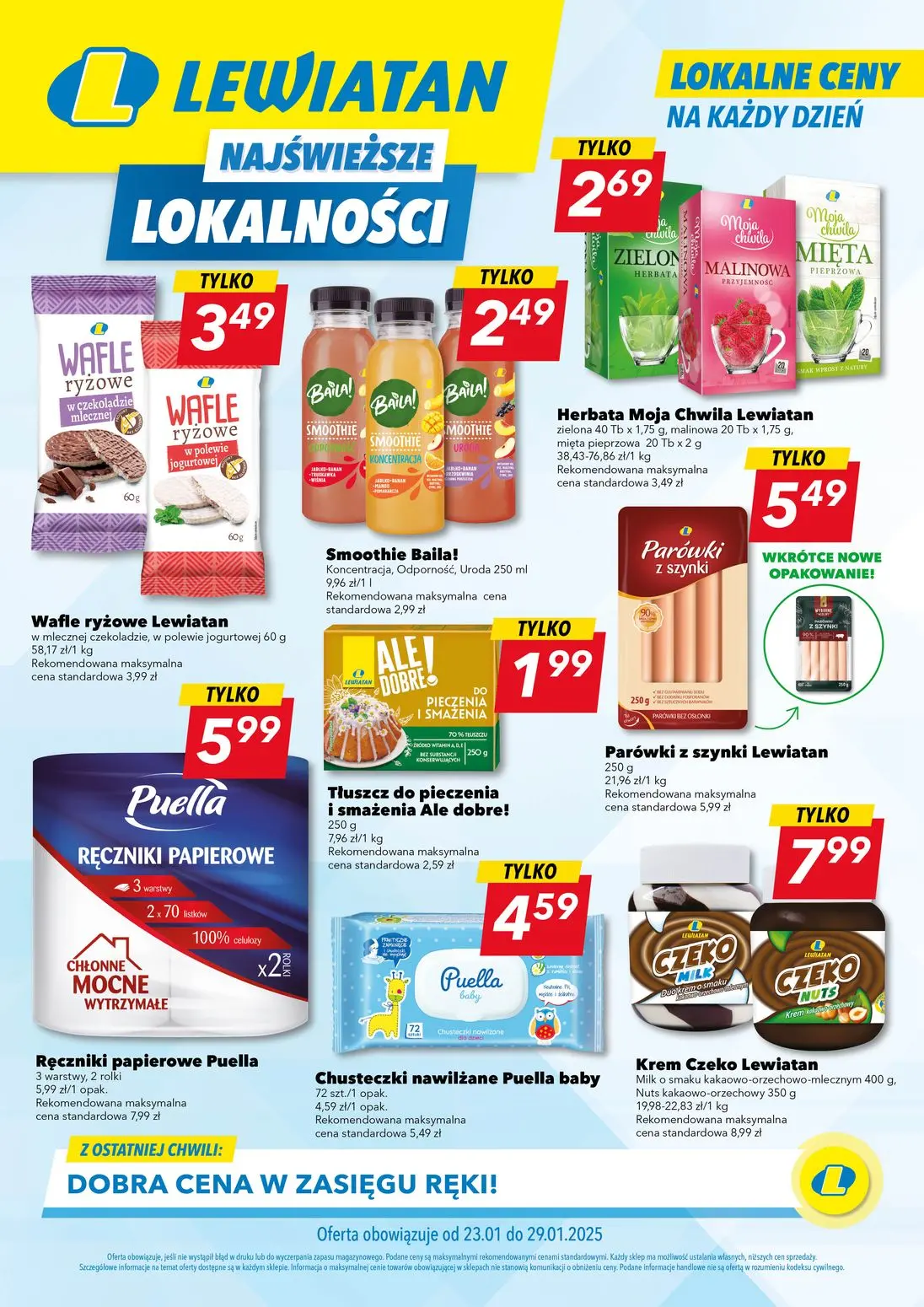 gazetka promocyjna LEWIATAN Najświeższe oferty w lokalnych cenach - Strona 1