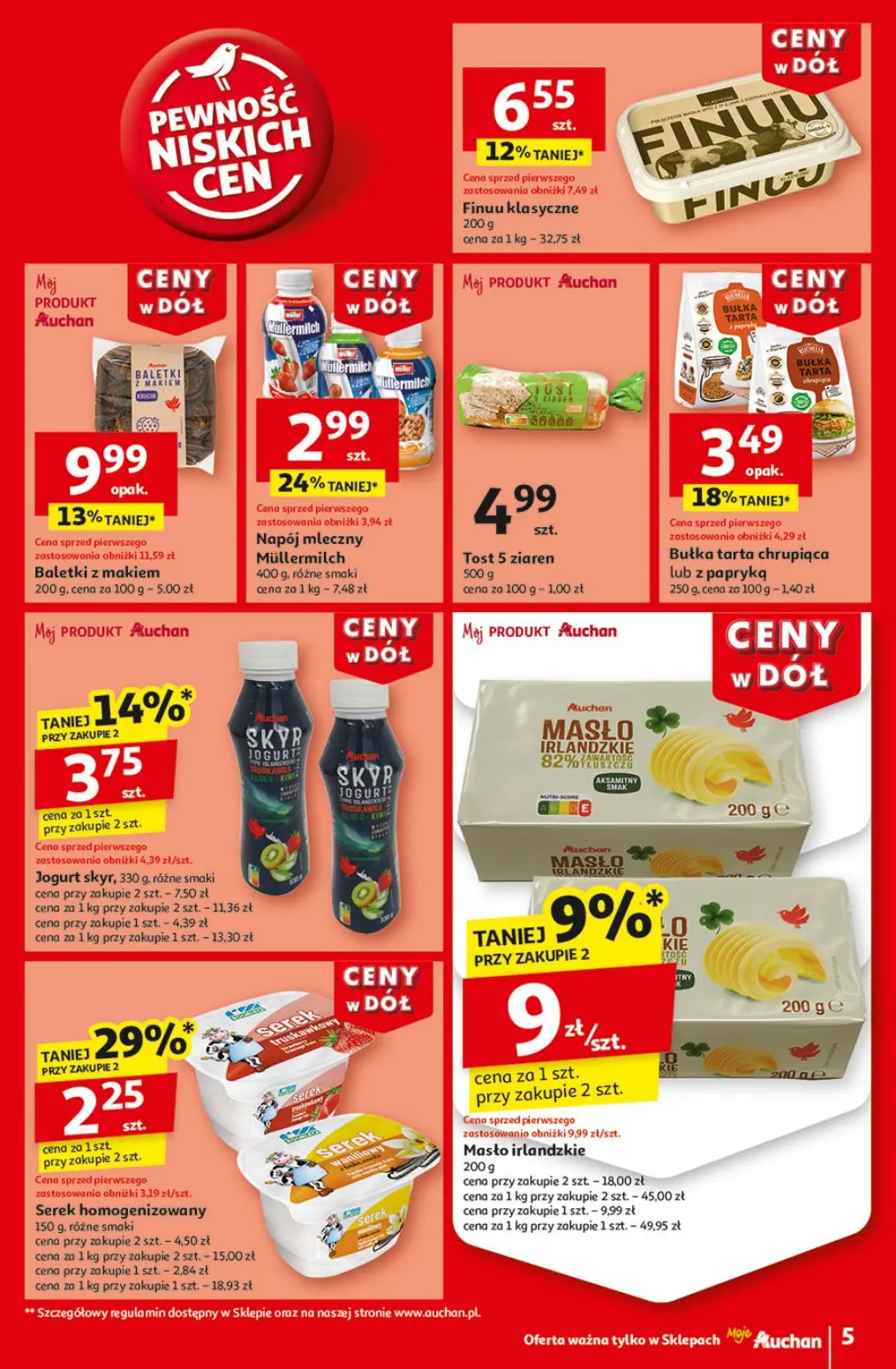 gazetka promocyjna Moje Auchan Ceny w dół - Strona 7