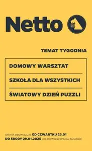 Gazetka promocyjna NETTO, ważna od 2025-01-23 do 2025-01-29.