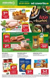 Gazetka promocyjna Stokrotka Supermarket, ważna od 2025-01-23 do 2025-01-29.