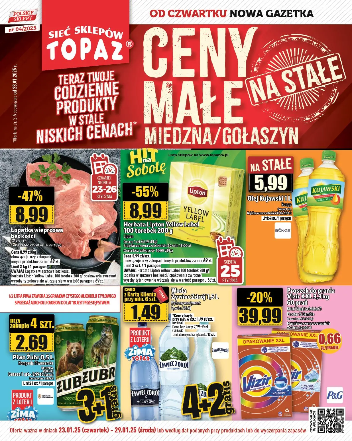 gazetka promocyjna Topaz Ceny małe - Strona 1