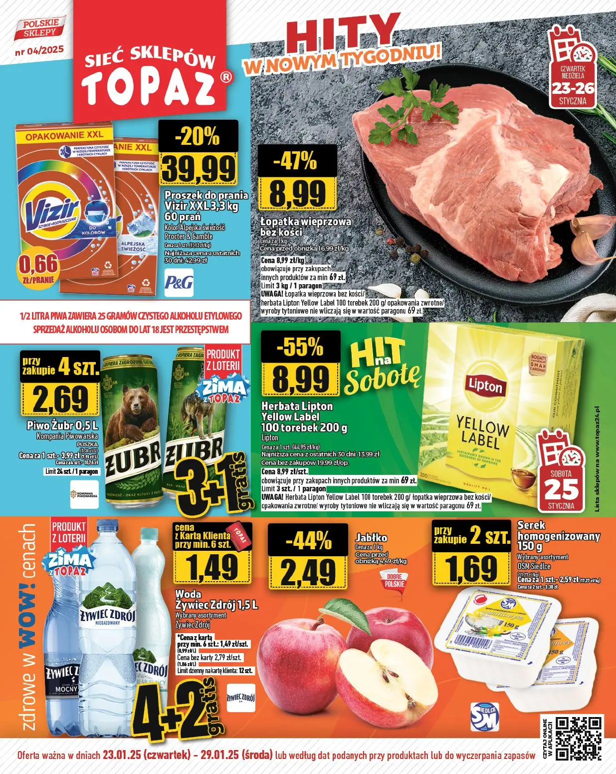 gazetka promocyjna Topaz Warszawa - Strona 1