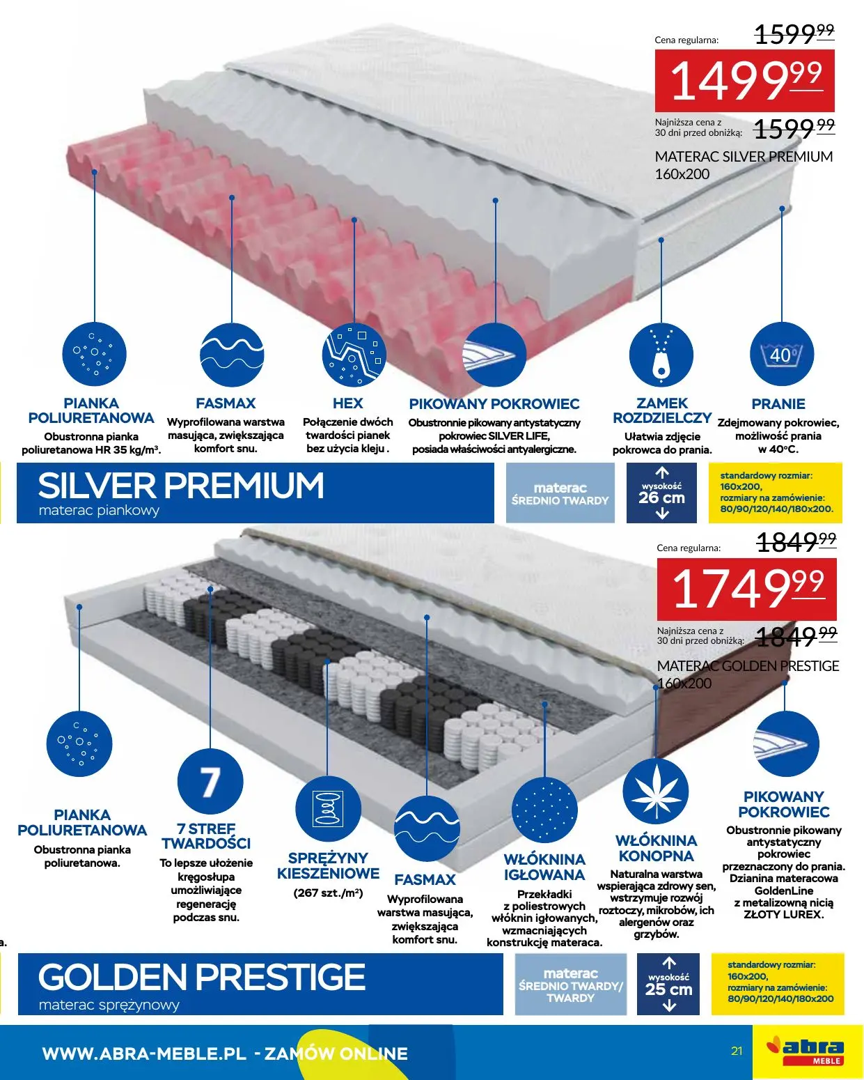 gazetka promocyjna abra meble  - Strona 21