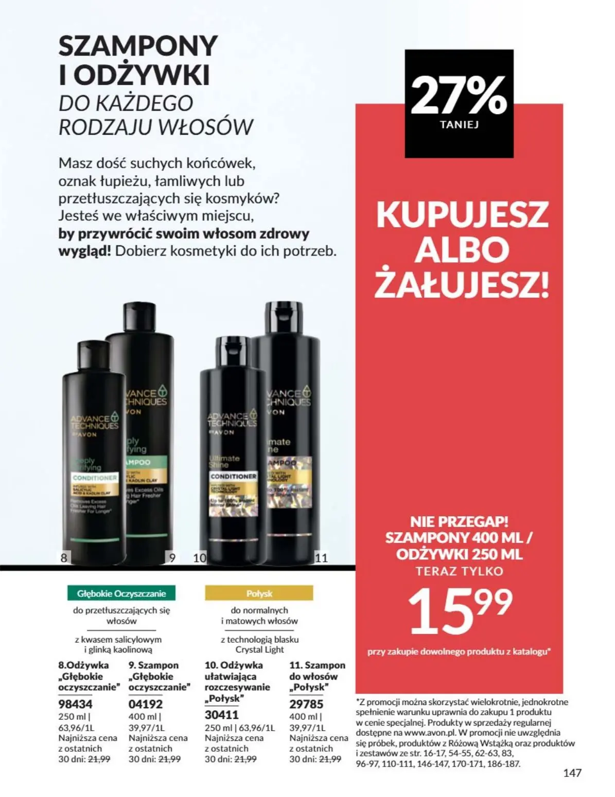 gazetka promocyjna AVON Sale - Strona 147