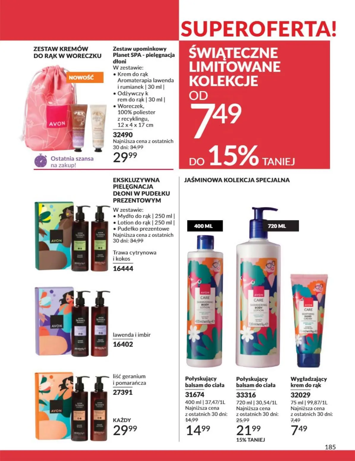 gazetka promocyjna AVON Sale - Strona 185