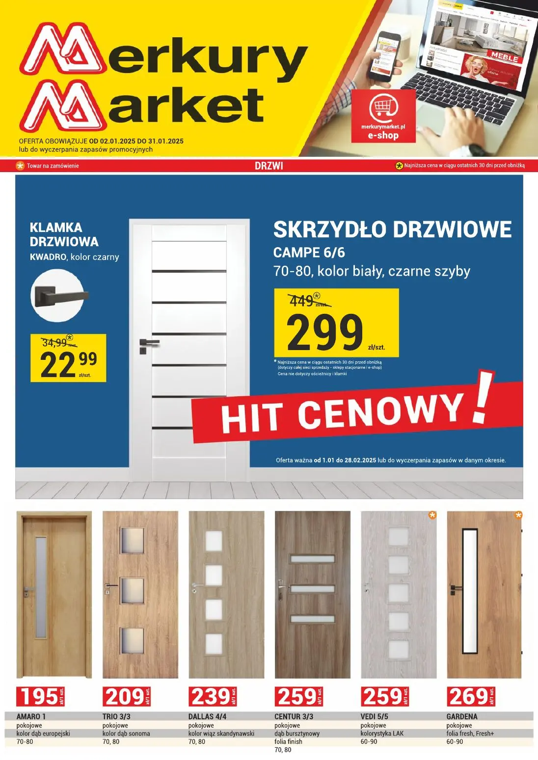 gazetka promocyjna Merkury Market  - Strona 1