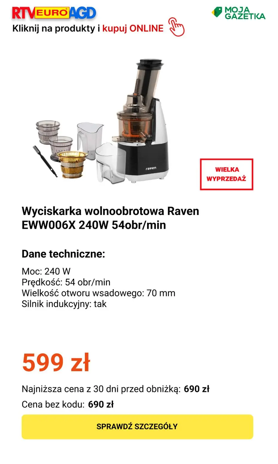 gazetka promocyjna RTV EURO AGD Wielka wyprzedaż!! - Strona 24