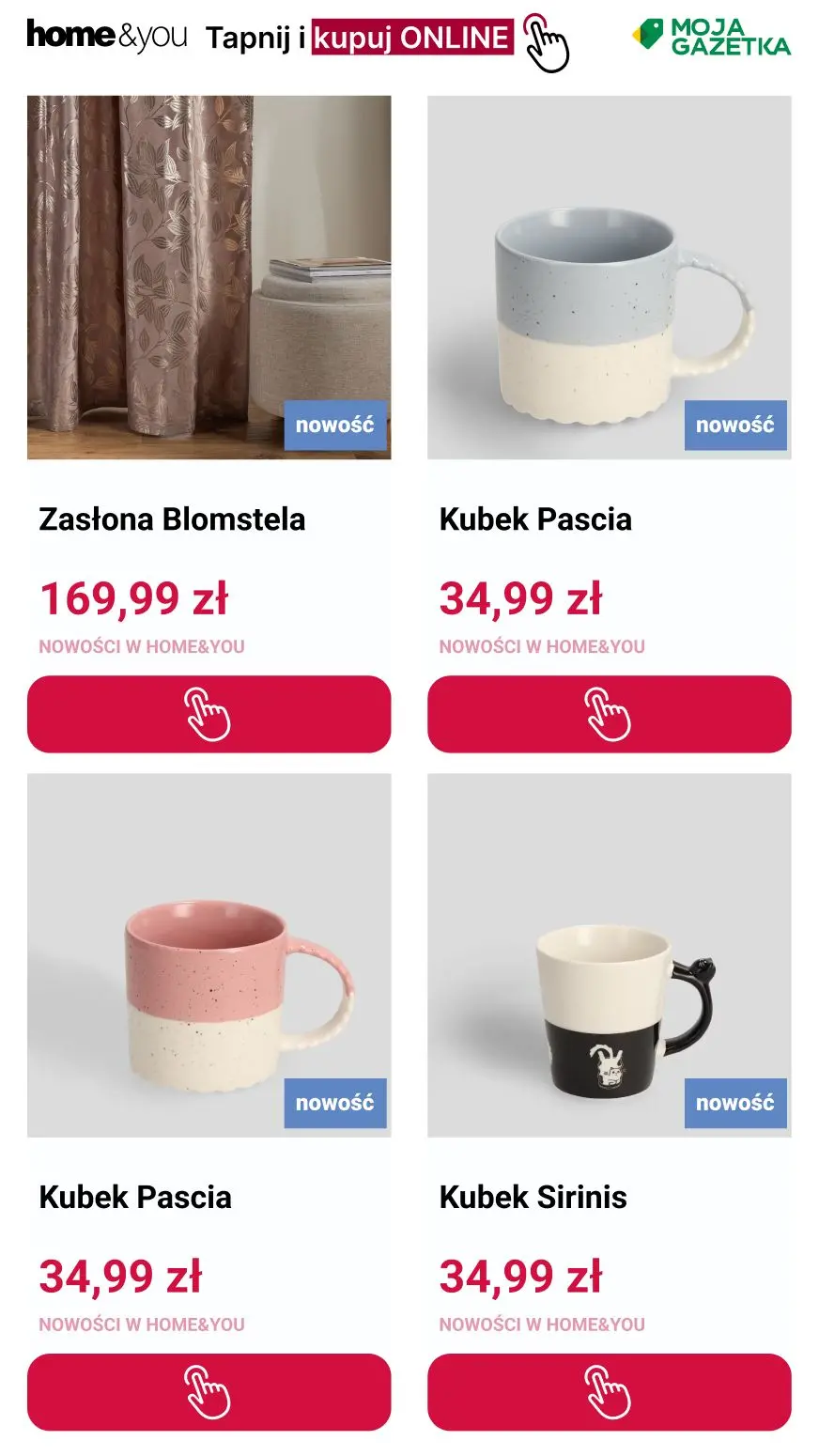 gazetka promocyjna home&you Nowości w home&you! - Strona 2