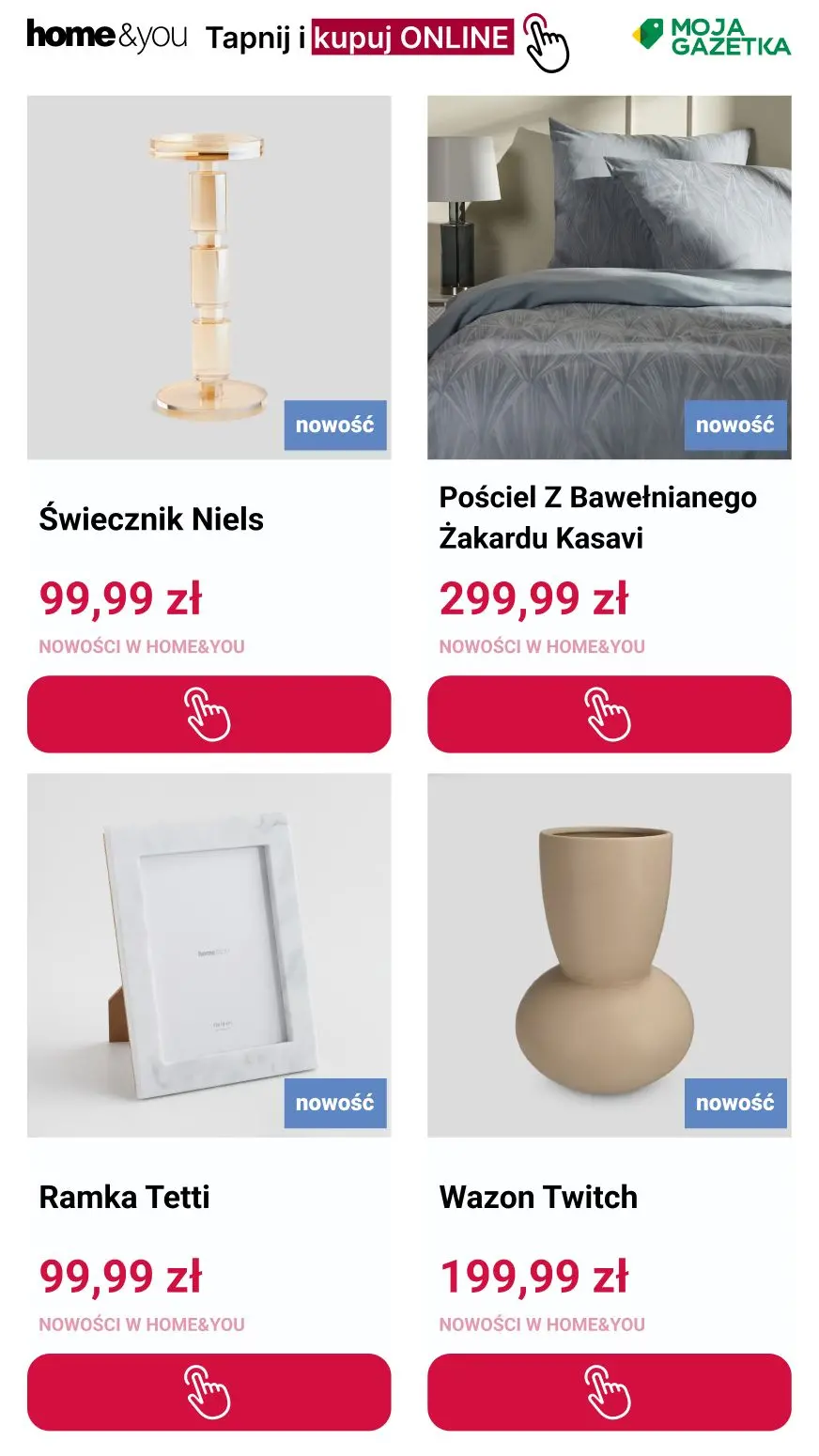 gazetka promocyjna home&you Nowości w home&you! - Strona 4