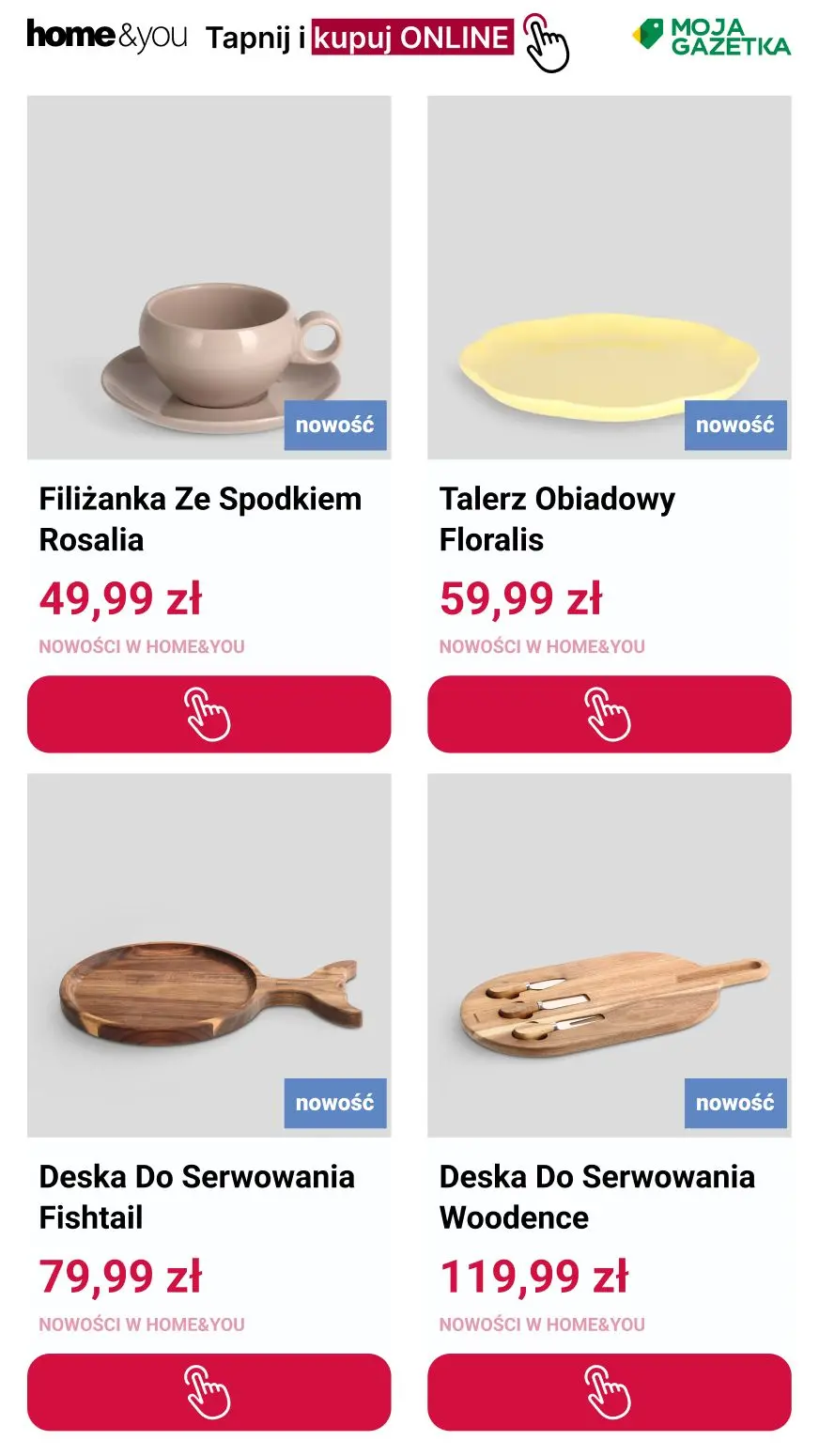 gazetka promocyjna home&you Nowości w home&you! - Strona 10