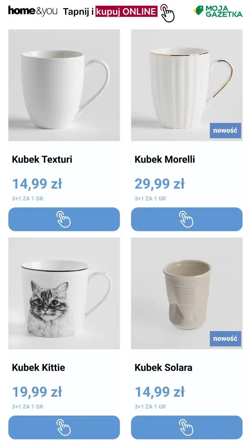 gazetka promocyjna home&you Wielosztukuj kubki i filiżanki 🍵 - Strona 2