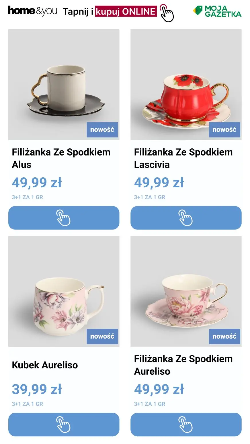 gazetka promocyjna home&you Wielosztukuj kubki i filiżanki 🍵 - Strona 3