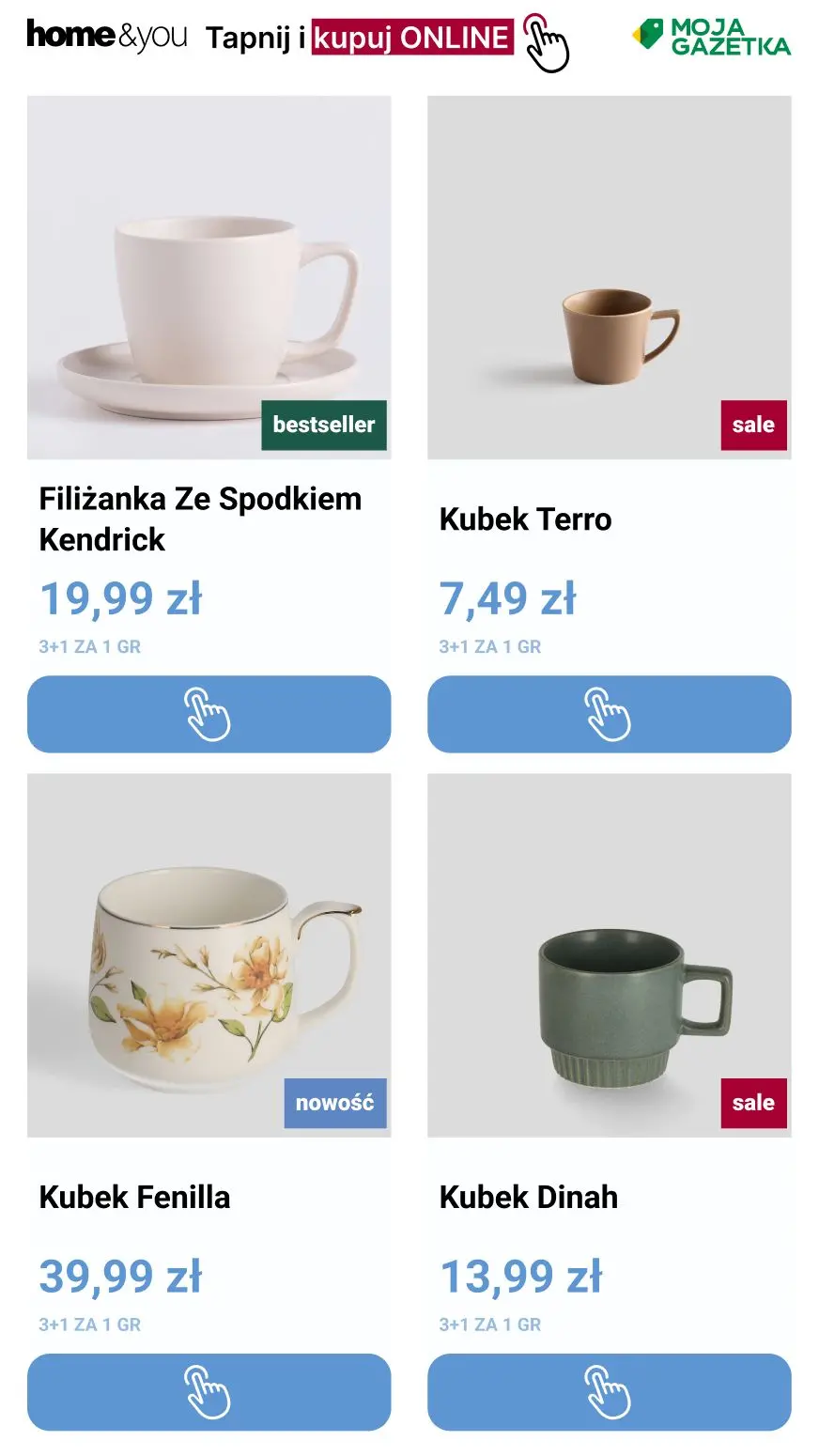 gazetka promocyjna home&you Wielosztukuj kubki i filiżanki 🍵 - Strona 5