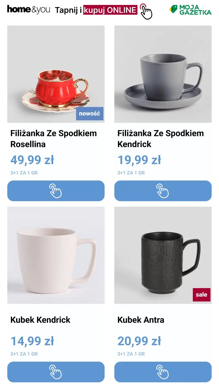 gazetka promocyjna home&you Wielosztukuj kubki i filiżanki 🍵 - Strona 6