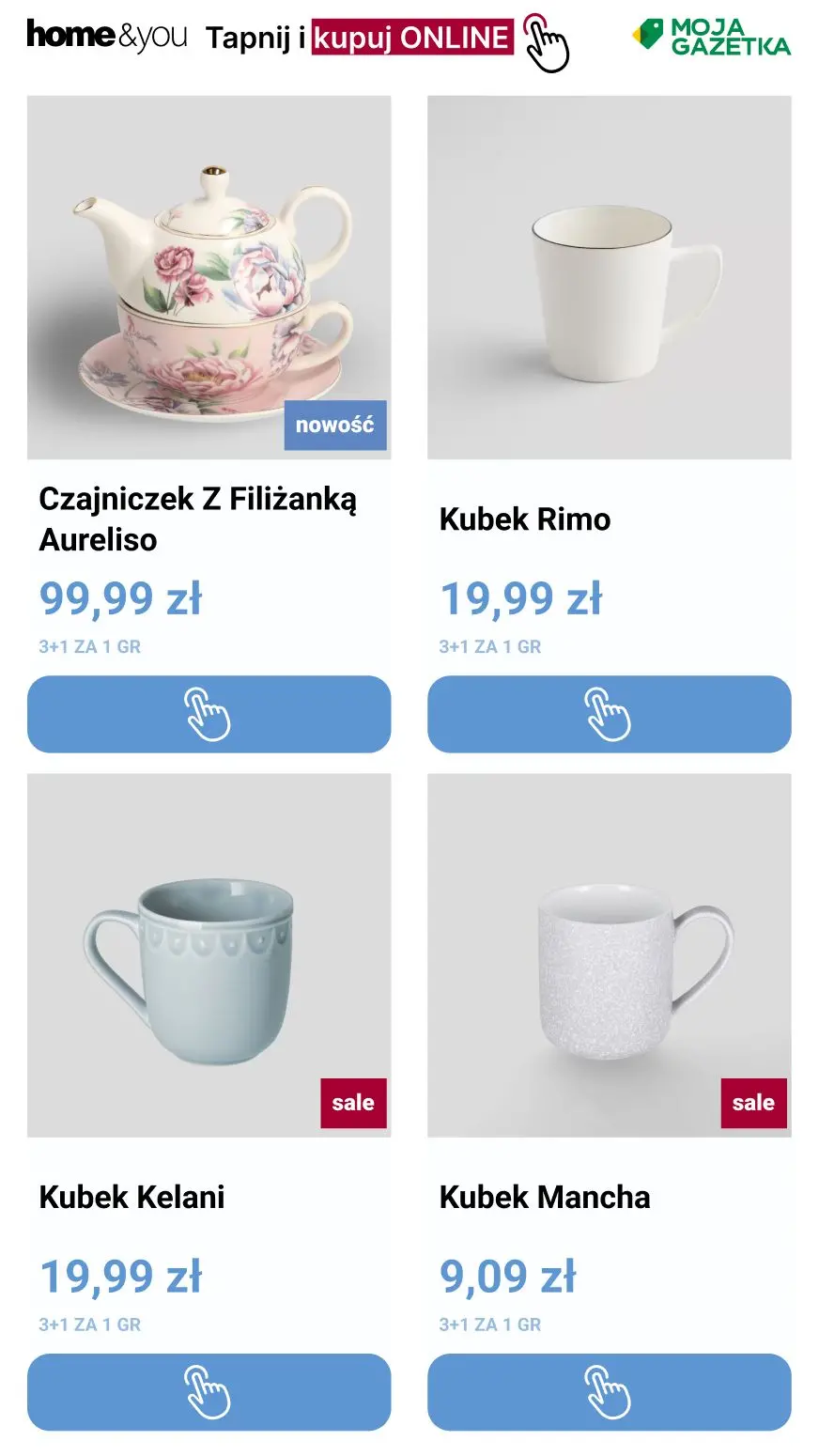 gazetka promocyjna home&you Wielosztukuj kubki i filiżanki 🍵 - Strona 7