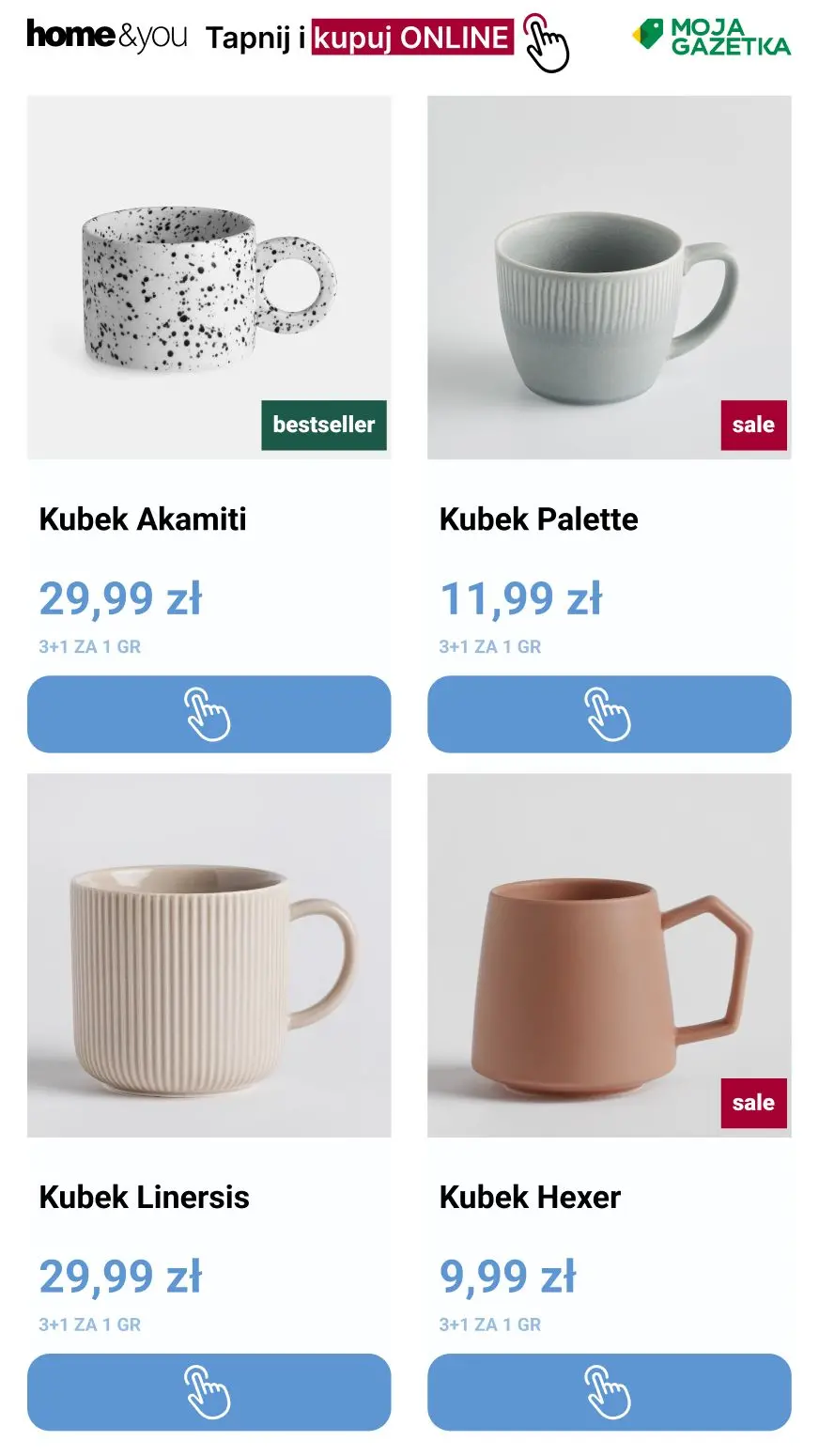 gazetka promocyjna home&you Wielosztukuj kubki i filiżanki 🍵 - Strona 8