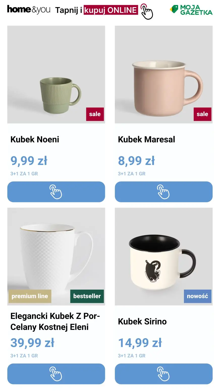 gazetka promocyjna home&you Wielosztukuj kubki i filiżanki 🍵 - Strona 10