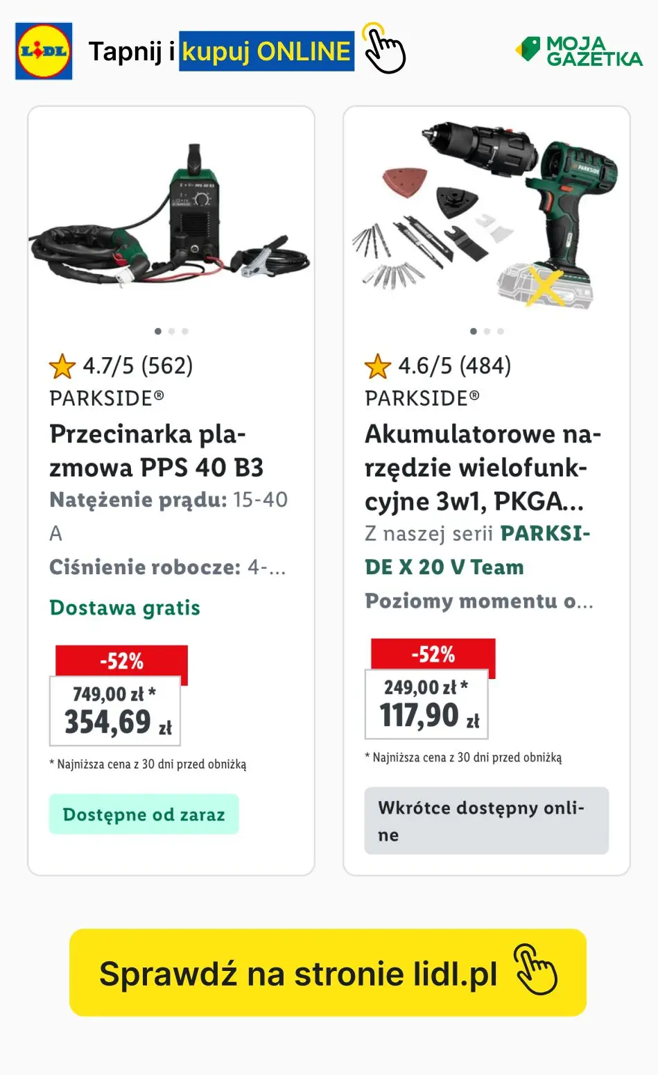 gazetka promocyjna LIDL Wyprzedaż do -70% - Strona 4