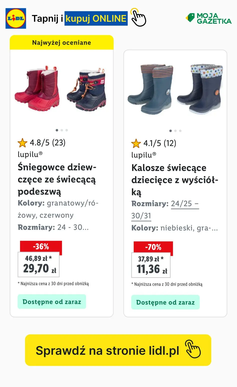 gazetka promocyjna LIDL Wyprzedaż do -70% - Strona 6