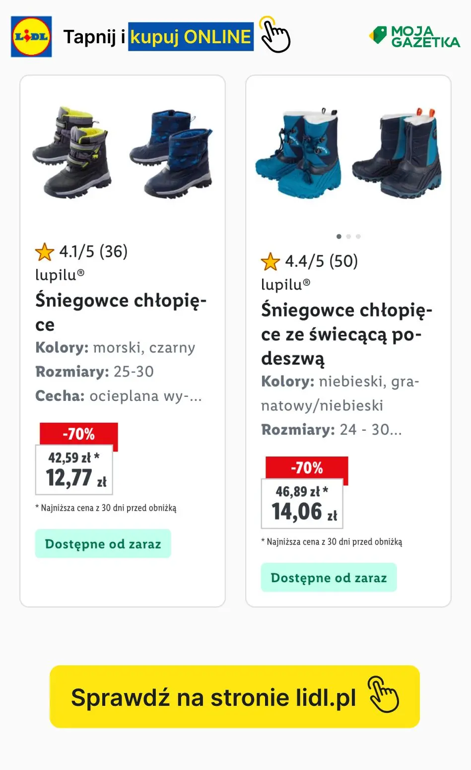 gazetka promocyjna LIDL Wyprzedaż do -70% - Strona 7