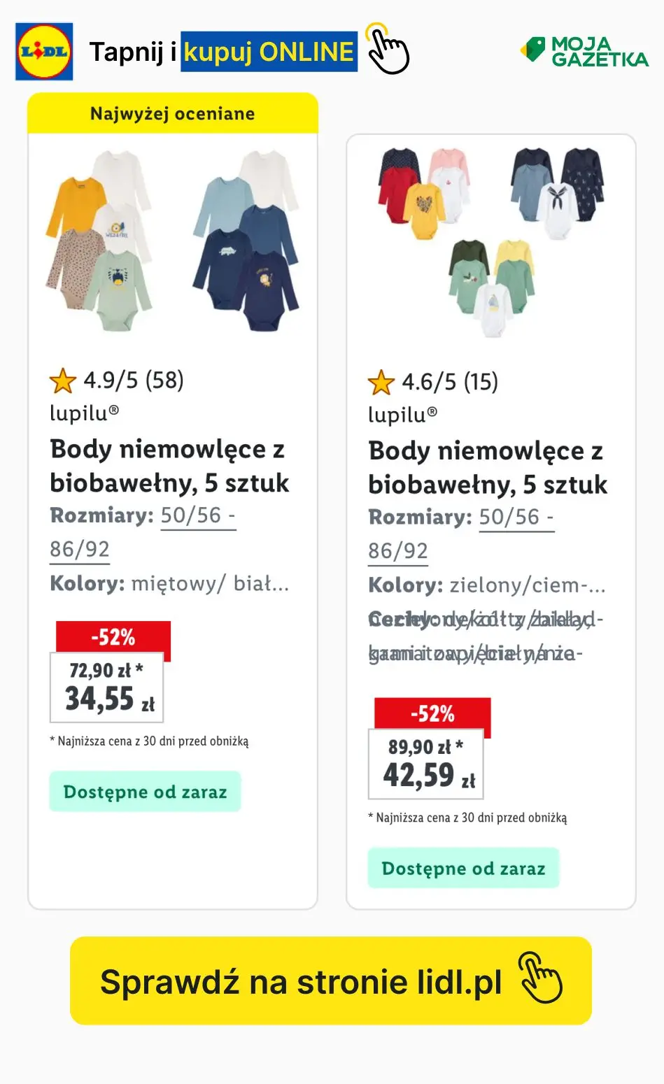 gazetka promocyjna LIDL Wyprzedaż do -70% - Strona 8