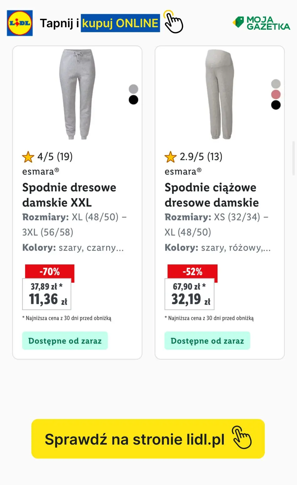 gazetka promocyjna LIDL Wyprzedaż do -70% - Strona 12