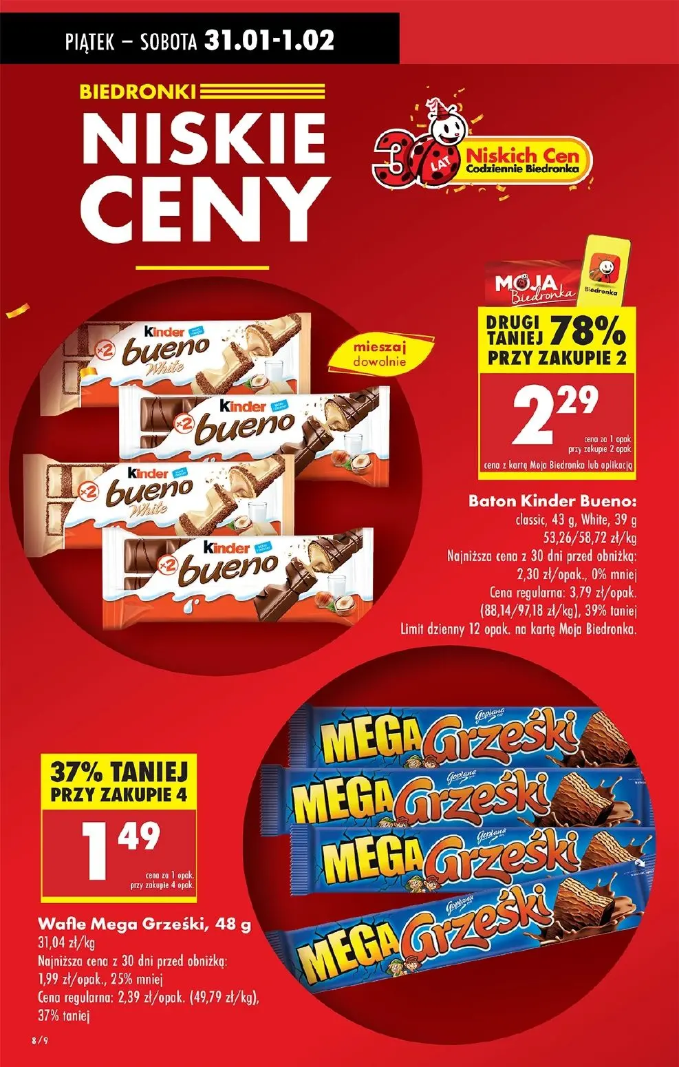 gazetka promocyjna Biedronka Weekendowe niskie ceny - Lada tradycyjna - Strona 10