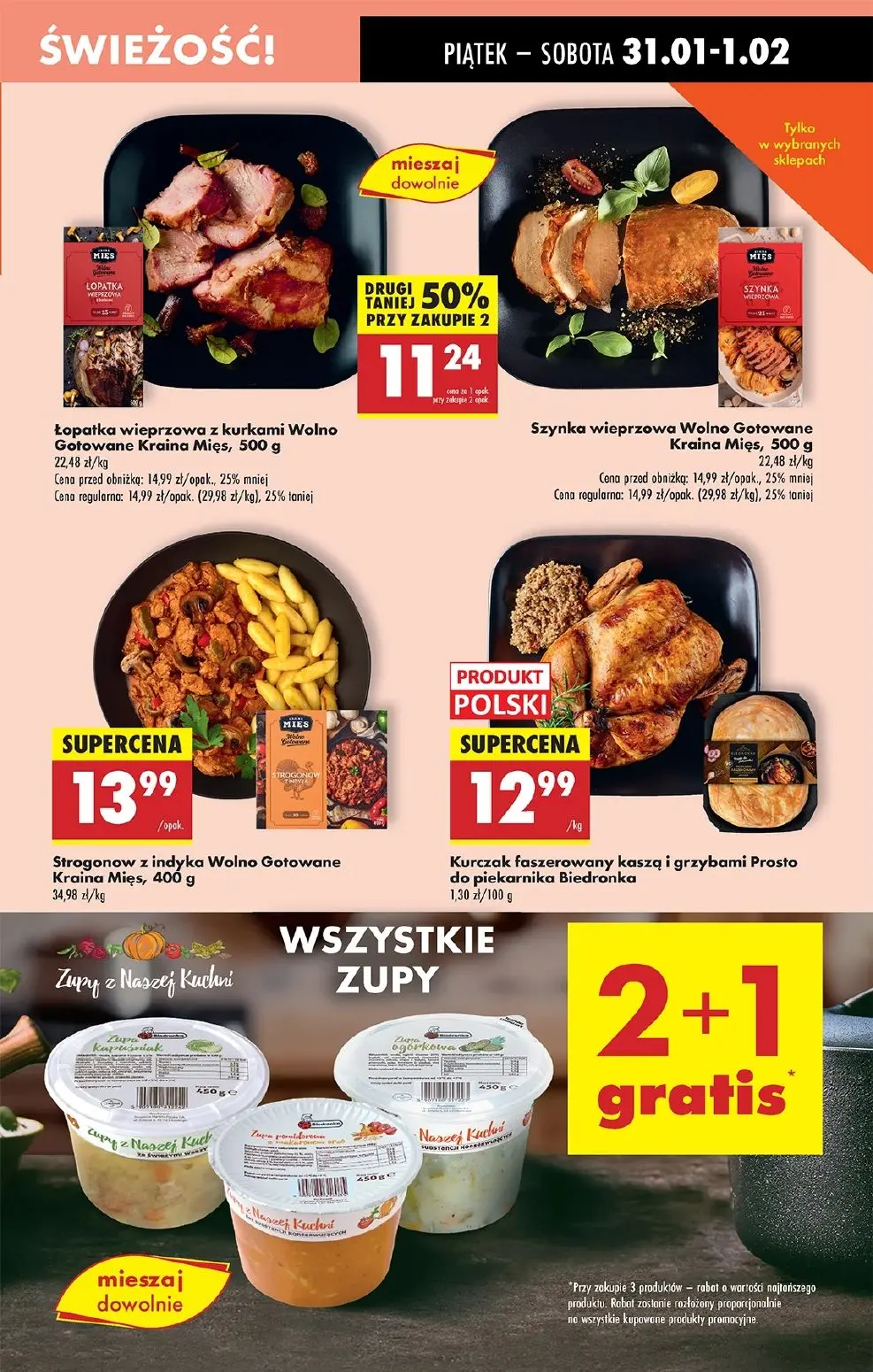 gazetka promocyjna Biedronka Weekendowe niskie ceny - Lada tradycyjna - Strona 25