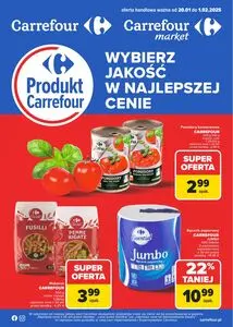 Gazetka promocyjna Carrefour Market, ważna od 2025-01-20 do 2025-02-01.