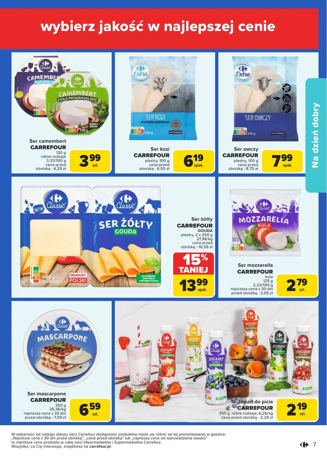 gazetka promocyjna Carrefour Market Wybierz jakość w najlepszej cenie - Strona 7