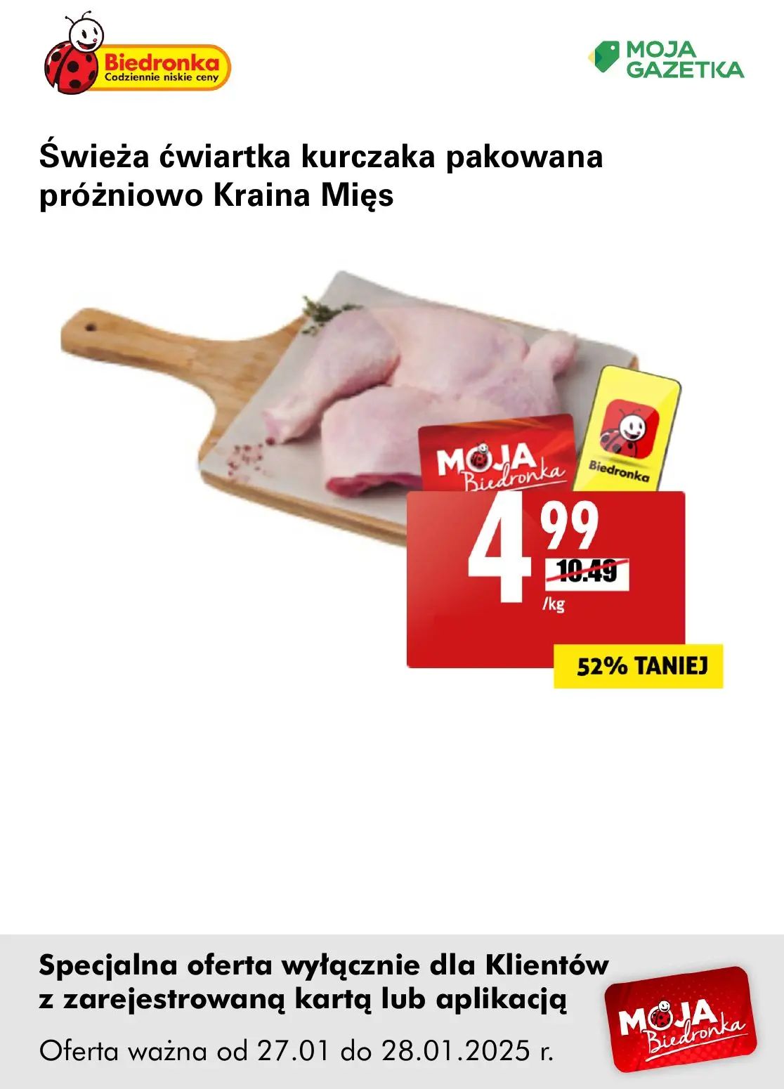 gazetka promocyjna Biedronka Oferta z kartą Moja Biedronka - Strona 3